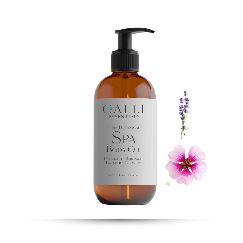 Calli Essentials Pure Botanical Body Oil with ceramides - Spa Blend