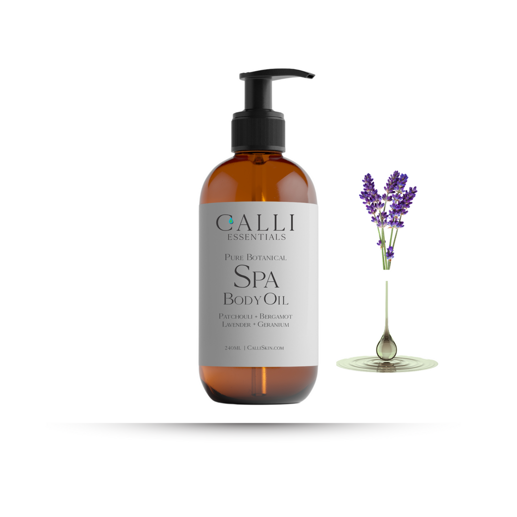 Calli Essentials Pure Botanical Body Oil with ceramides - Spa Blend