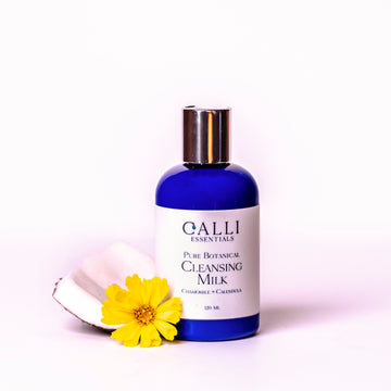 Chamomile and Calendula Cleansing Milk -  Vegan  - Soap Free - www.CalliSkin.com