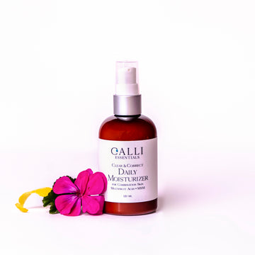 Daily Moisturizer / Clear & Correct - Light Weight Moisture or Combination Skin - www.CalliSkin.com