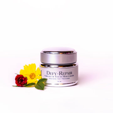 Defy and Repair Overnight Moisturizer  Hyaluronate Acid and B Vitamins - www.CalliSkin.com