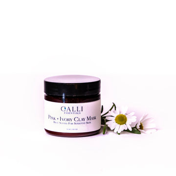 Pink & Ivory Clay Mask - www.CalliSkin.com