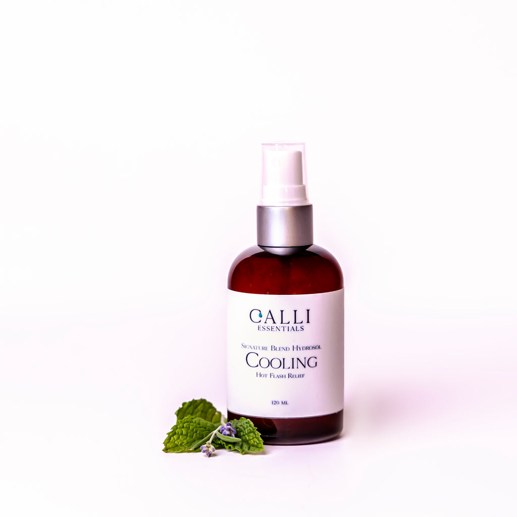 Signature Hydrosol - Cooling Blend Hot Flash and Nausea Relief - www.CalliSkin.com