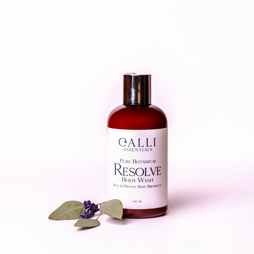 Resolve Body Wash (For Body Acne and Body Breakouts) - www.CalliSkin.com