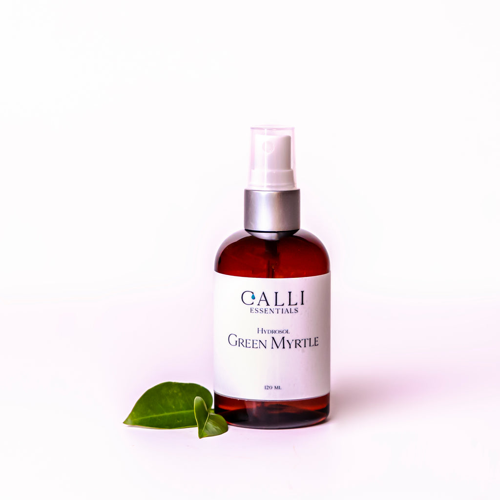 Organic  Green Myrtle Hydrosol - www.CalliSkin.com