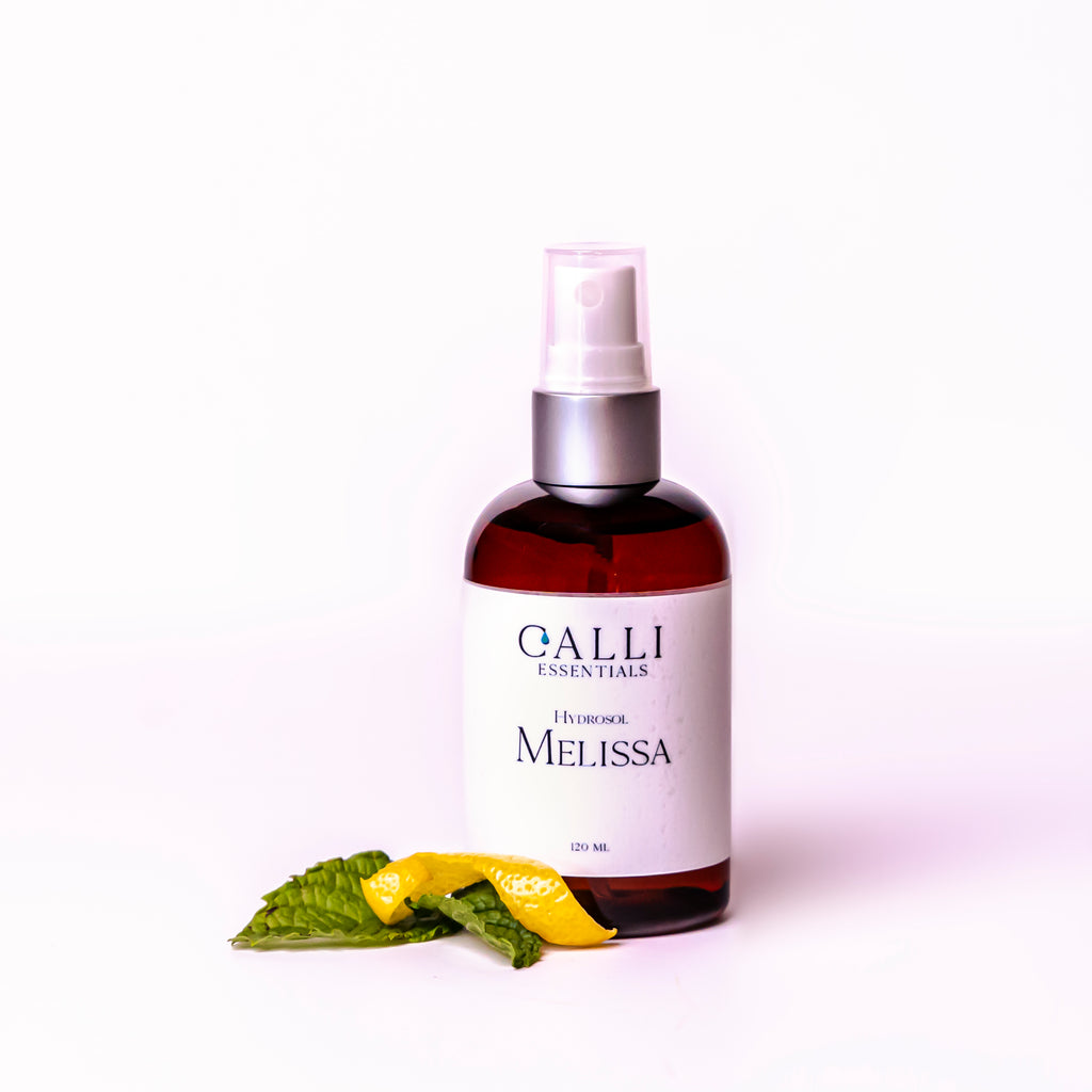 Organic Melissa Hydrosol ( Lemon Balm) - www.CalliSkin.com