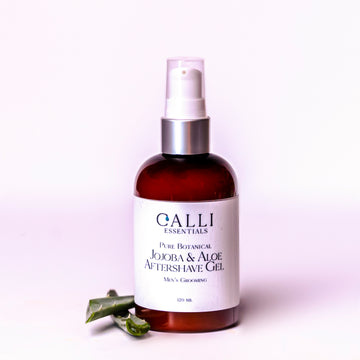 Men's Aftershave Gel - Vegan & Cruelty Free with Jojoba and Aloe - www.CalliSkin.com