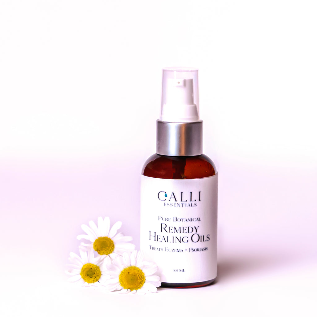 Remedy Healing Oils for Eczema & Psoriasis - www.CalliSkin.com