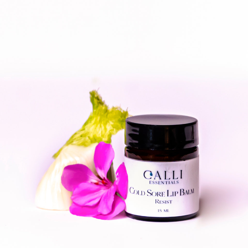 Resist Cold Sore Lip Balm & Serum - www.CalliSkin.com