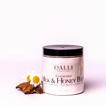 Chamomile Milk & Honey Bath Soak - www.CalliSkin.com