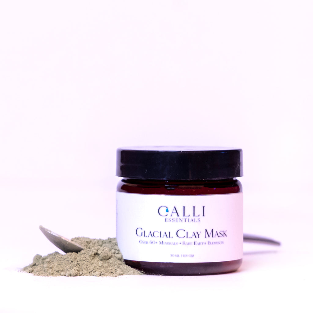 Glacial Clay Mask + 5 Botanical Extracts - www.CalliSkin.com