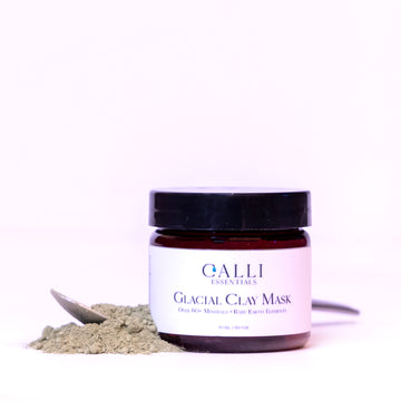 Glacial Clay Mask + 5 Botanical Extracts - www.CalliSkin.com