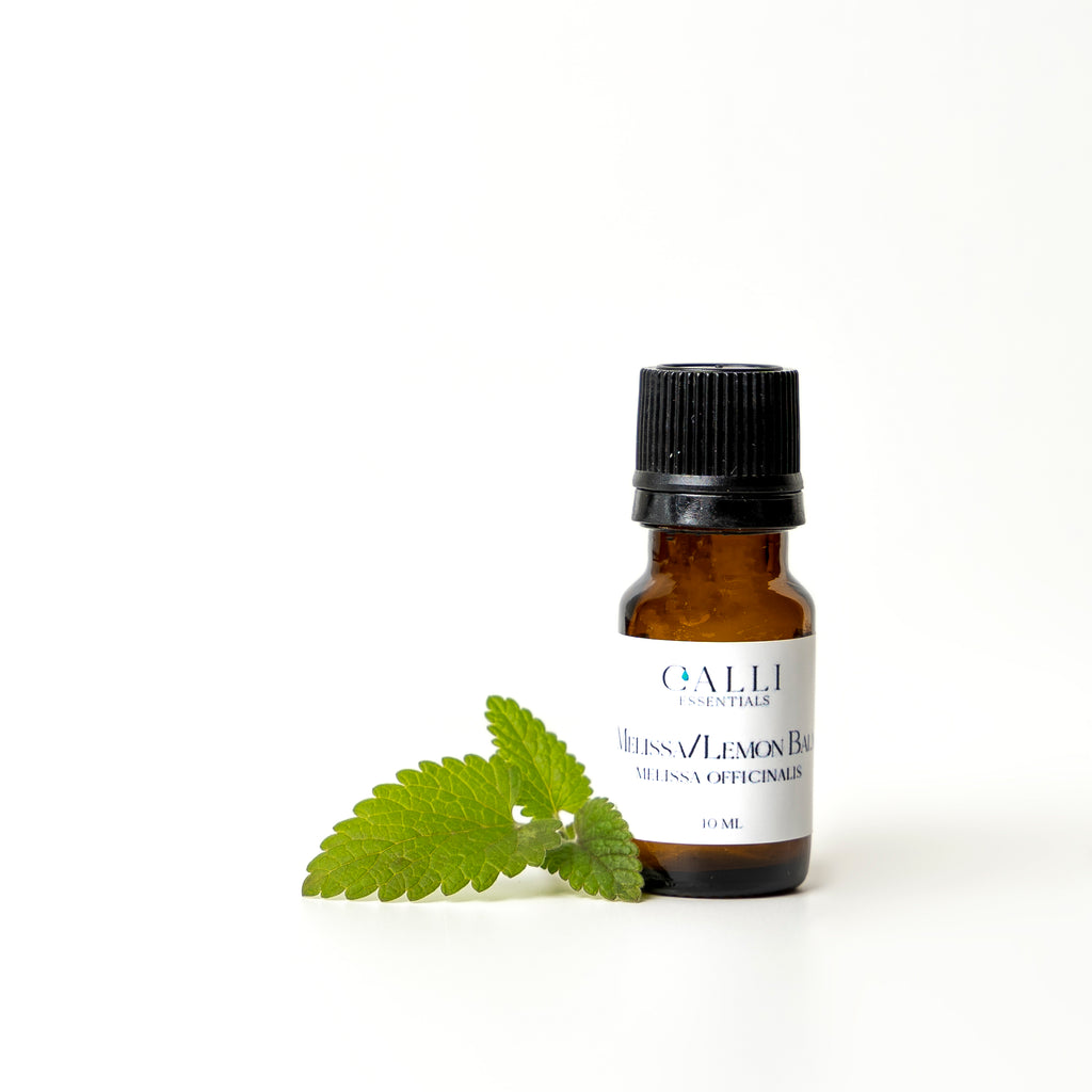 100% Pure Melissa Essential Oil (Lemon Balm) - Melissa officinalis 10ML - Calli Essentials - 100% Natural Skin Care Products - Pure Essential Oils 