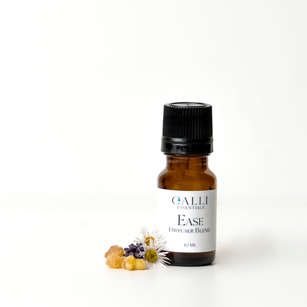 Essential Oil Diffuser Blend - Ease - Calli Essentials - 100% Natural Skin Care Products - Pure Essential Oils 