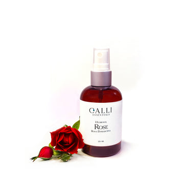 Organic Rose Hydrosol - 100% Pure - Calli Essentials - 100% Natural Skin Care Products - Pure Essential Oils 